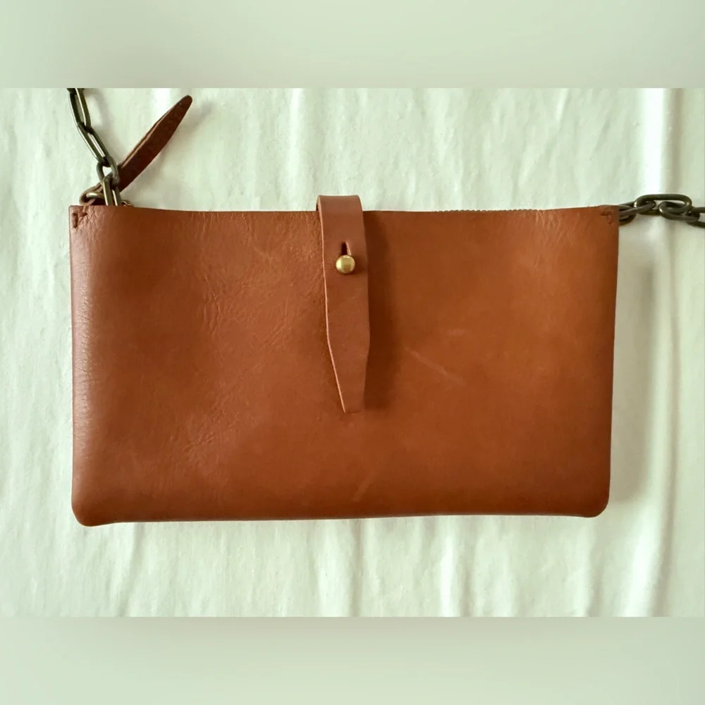 Madewell Leather Transport Accordion Crossbody Purse - Picture 2 of 6